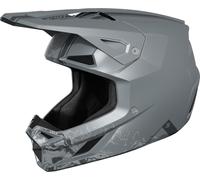 SHOT SPEED BATTLE MX-Helm matt grau XL