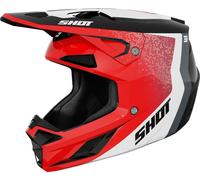 Shot Speed Hybrid Motocross Helm, rot, Größe XL für Männer