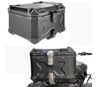 SHQXD Seitenkoffer Für BMW R1200GS/R1250GS LC ADV Motorrad Aluminium 65L Gepäck Heckkoffer Aufbewahrungskoffer Toolbox Zubehör
