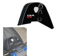 SHQXD Tankaufkleber Motorrad Aufkleber Aufkleber Zubehör Für Ducati Diavel V4 Diavel V4 2023-Motorrad Kraftstoff Tank Pad Schutz