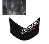 SHQXD Tankaufkleber Motorrad Kotflügel Vorne Aufkleber Pad Protector Für Kymco XCITING S 400i 2018 2019 2020 2021 2022 2023 Aufkleber Dekoration Zubehör