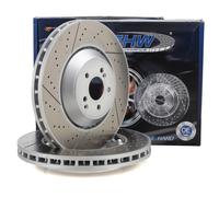 SHW Bremsscheiben Satz für MERCEDES W205 W213 X/C253 R231 63AMG vorne 2314211812
