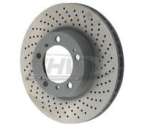 SHW Performance 2x Bremsscheiben vorne belüftet beschichtet für Porsche 911 996