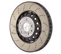SHW Performance Bremsscheibe AFX49201 vorne – belüftet, hochkarbonisiert, 1 Stück