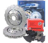 Shw Performance Bremsscheiben +Bremsbeläge vorne [Hersteller-Nr. 40435135] für Audi