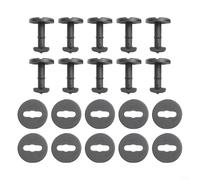 Sichere Befestigung Clips für BMW E36 E46 E38 E39 Fußmatten 10er Set für Zuverlässigkeit