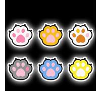 Sicherheit reflektierende Cartoon Katze Kralle Aufkleber f??r Motorr?der und Fa