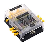 Sicherungshalter KFZ Sicherungskasten 12v - 32v Boot Marine Auto Wohnmobil Stromverteiler Verteilerblock normalen Sicherung