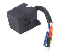 Sicherungskasten ABS 12V 24V Einfache Montage | 4/5-Pin für relais, effiziente Schaltung, reduziert Überlastung, einfache Organisation, schwarz(24V)