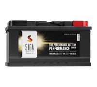 SIGA Autobatterie 100Ah 12V 800A Starterbatterie statt 95Ah 92Ah 90Ah 88Ah 110Ah