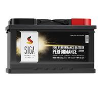 SIGA Autobatterie 85Ah 12V 750A/EN Starterbatterie ersetzt 80Ah 75Ah 77Ah 90Ah