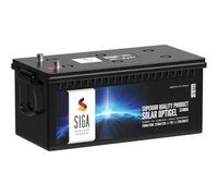 SIGA Gel Batterie 12V 240AH Wohnmobil Batterie Solarbatterie 230Ah 220Ah 210Ah