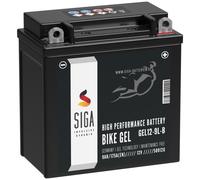 SIGA YB9L-B Motorrad GEL Batterie 9Ah 12V 50912 GEL12-9L-B CB9L-B YB9LB YB9L-A2
