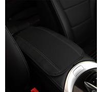 SikRea Auto Mittelkonsolenpolster für Skoda Kamiq/Karoq/Kodiaq/Kodiaq GT 2017-2023 2024 2025, Mittelarmlehne Abdeckung Auto Armlehnen Mittelkonsole Schutz, Scratch Protection, Black Gray