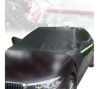 SikRea Frontscheibenabdeckung Winter für Audi TT 2018-2022, Auto Windschutzscheiben Abdeckung mit Spiegelabdeckungen, Ultra-Dick, Hitze, Sonne und Staub,Black