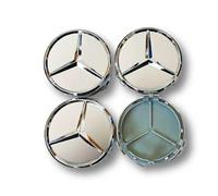 A1714000125 Mercedes Radnabenabdeckung Lorbeer Blau 75mm 4x Satz