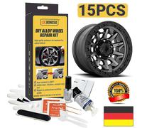 Silber Alufelgen Reparatur Set Felgenreparaturset Kratzer Risse Dellen Fachmann