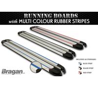 SILBERNE Trittbretter Für Ford Transit Tourneo Custom SWB 13-18 Van Mehrfarbig