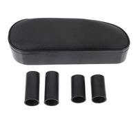 SILENRADAWN Auto Armlehnenpolster mit Verstellbarer Höhe und Stauraum Schwarzes Leder und Abs Komfortable Armlehnen Erhöhung für Fahrkomfort im Auto