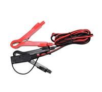 SILENRADAWN SAE Krokodilklemmen Adapterkabel 12v 10a mit PVC Material und Kupferleitung 18awg Motorradbatterie Ladekabel für Ladeanschluss und Netzteiladapter