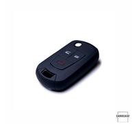 Silikon Cover Schutzhülle für Opel Autoschlüssel schwarz