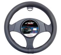 Lenkradbezug Lenkradhülle Lenkradschoner 37-39cm PU Leder Schwarz CVT/16