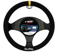Simoni Racing Lenkradabdeckung CVT/27, Schwarz Gelb, Universal Carrera-Look NEU