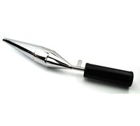 Auspuff Resonanzauspuff 28mm Chrom / schwarz für Simson S50, S51, S70 S83/S83 S5