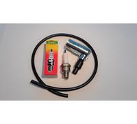 Simson Zündung Set - Zündkerze Zündkerzenstecker Zündkabel - S50, S51, Schwalbe