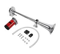 Single Hupe Luft Horn, 150DB 12V Lufthorn Drucklufthorn Airhorn mit Kompressor für Fahrzeuge LKW Zug Auto Van Boot Motorrad PKW Nutzungsdauer