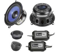 Sinustec ST-130 13 cm 2-Wege Lautsprecher System, 250 W max., 120 W RMS, 4 Ohm, Auto HiFi Komponenten-System mit Hochtönern ST-20s & Frequenzweichen, 40-23000 Hz, 88 dB