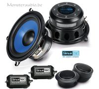 Sinustec ST-130 13cm 2-Wege Compo PKW Lautsprecher 250 Watt Boxen Set 130mm