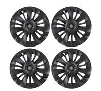 SinYor 4 Stück 19 Zoll Radkappen Set,Auto-Radnabenabdeckung Vollumhüllung Felgenschutz Ersatz für Model Y 2020 bis 2023