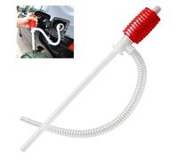 Siphon Handpumpe, Umfüllpumpe mit Siphon Absaugpumpe für Benzin Wasser Öl Flüssigkeit, Schlauchpumpe Hand Umfüllpumpe für Auto Motorrad Aquarium Garten Haushalt Chemikalienbeständig