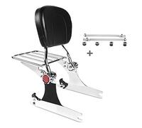 Sissybar Kompatibel für Harley Davidson Dyna Street Bob 2009-2017 m. Rack Docking chrom