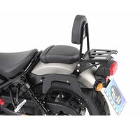 Sissybar mit Gepäckträger schwarz für Honda CMX 500 Rebel (2017-)