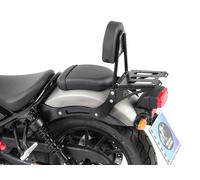 Sissybar mit Gepäckträger schwarz für Honda CMX 500 Rebel (2017-)
