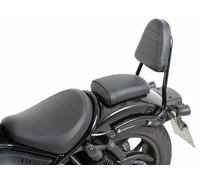 Sissybar ohne Gepäckträger (Rohrausführung) schwarz für Honda CMX 1100 Rebel /