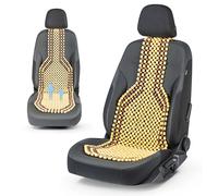 Sitzauflage aus Holzperlen, Sitzaufleger Holzkugel, Massage Autositzauflage