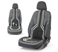 Sitzauflage aus Holzperlen, Sitzaufleger Holzkugel, Massage Autositzauflage