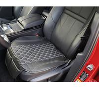 Sitzauflage Schwarz Kunstleder passend für VW T6 Caravelle OT408