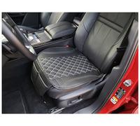 Sitzauflage Schwarz Kunstleder passend für Opel Mokka OT408