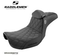 SITZBANK HARLEY DYNA / GLIDE SADDLEMEN Pro Series SDC Performance SC80604DBKR...