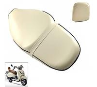 SITZBANK + LEHNE in BEIGE für BENZHOU YIYING YY50QT-21 YY125T-19 - FIRENZE 50 - ZNEN RETRO CRUISER ZN50QT-E - FOSTI 50 FT50QT-E/QINGQI KYMCO BAOTIAN HYOSUNG FLEX TECH CHINA ROLLER GY6