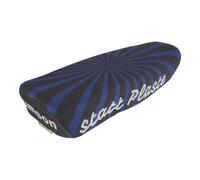 Sitzbankschoner Motiv - Lieber Rost statt Plaste blau-schwarz Simson S51,S70 ua