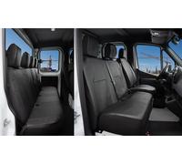 Sitzbezüge VIP Kunstleder geeignet für Mercedes Sprinter ab 2018 7 Sitzer Prakt
