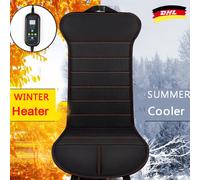 Sitzheizung Auto Sitzbezug Warm LKW Heizung Wohnwagen KFZ PKW Winter Schwarz HOT