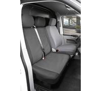 Passform Sitzbezug Performer kompatibel mit Citroen Jumper II, Fiat Ducato, Peugeot Boxer, 1 Doppelbankbezug