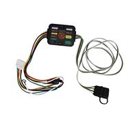 SIXRUN 4-poliger Anhänger-Kabelbaum, 4-Wege-Flachstecker, Anhänger-Kabelbaum-Set, Ersatz für MDX 2014-2020 mit Schnellem, Einfachem und Sicherem Anschluss