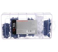 SIXTOL Mechanic Trim Clip Set 100 | Kfz-Befestigungsclips | Universelles Set | 100 Stück | Für Polster und Verkleidungen | Inkl. Aufbewahrungsbox